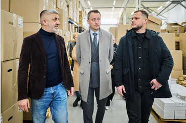 Нещодавно наше виробництво мало честь приймати поважних гостей.